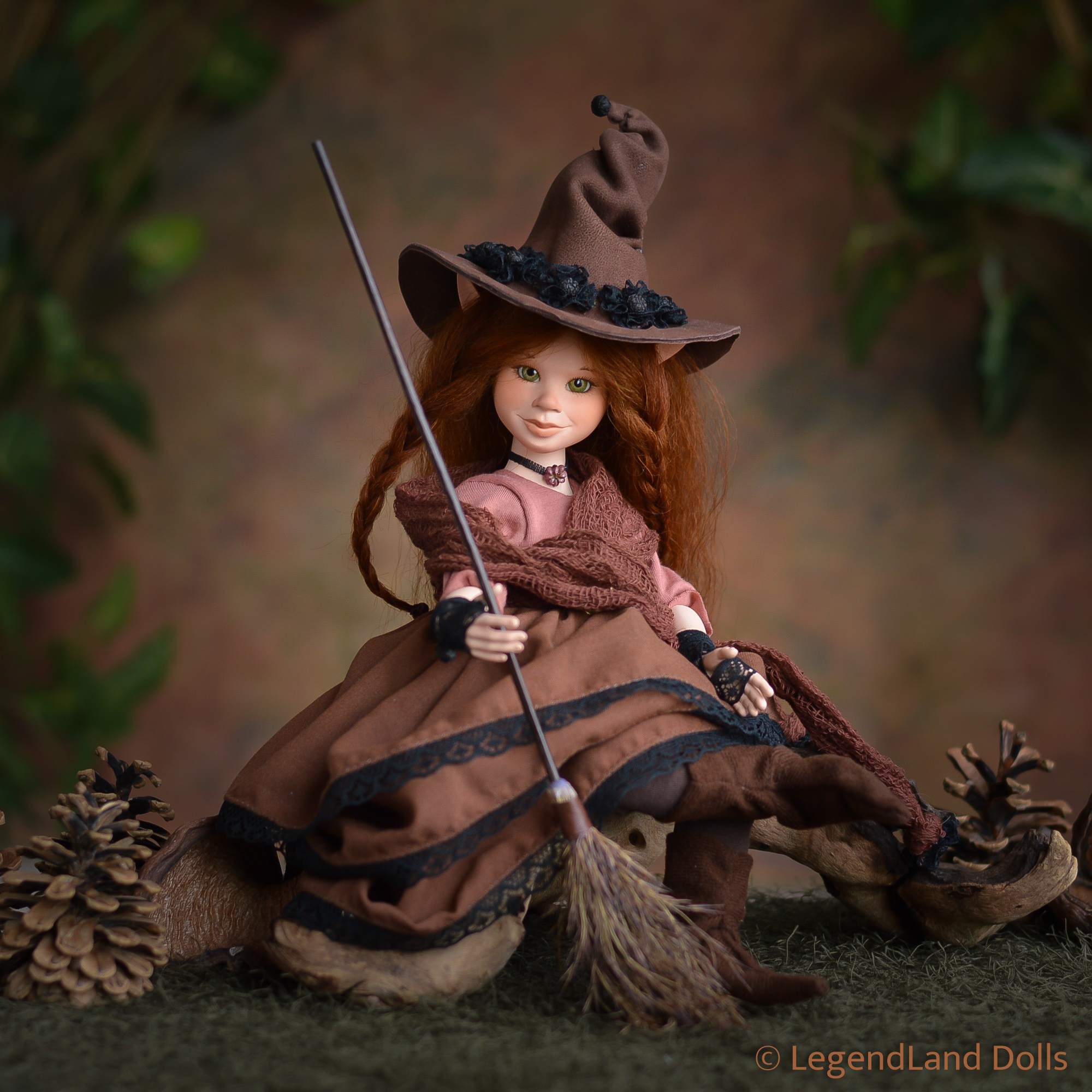 Lukrécia – egyedi BJD boszi